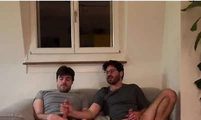 My Straight Jerk Buddy Touched My Cock For The First Time