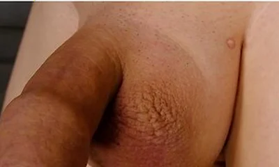 Close Up Soft Little Penis With Drooping Foreskin And Big Testicles Hands Free Show