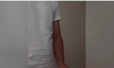 Work Had Me Stressed So I Hid In The Bathroom, Pulled Out My Cock, And Stroked It Until I Spilled