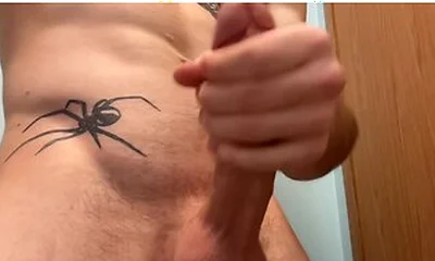 Jerking My Big Dick Watch Me Cum