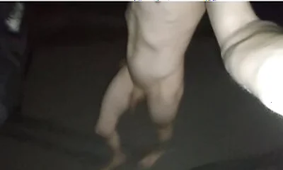 Almost Caught Walking Naked In Public