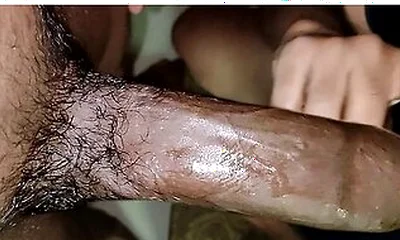 Revealing Dark Chocolate Bbc Cream From Delivery Boy