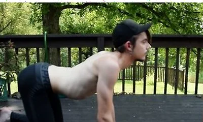 Doing Yoga With A Butt Plug