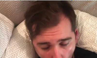 Pov: Dirty Verbal Stepdaddy Feeds His Cock To A Fag