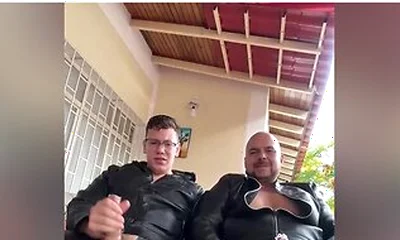 Hot Jerkoff With A Condom Till Cums On His Cock