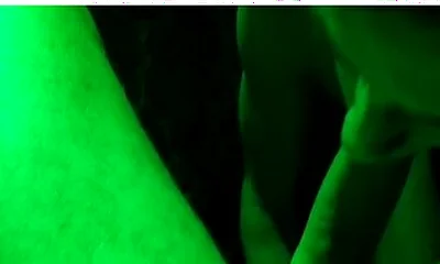 While Sex Sauna Cruising Young Twink Found A Juicy Dick In A Neonlight Room To Suck The Cum Out