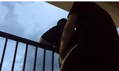 Fuck And Suck On The Back Porch During Stormy Weather - Davia Ardell