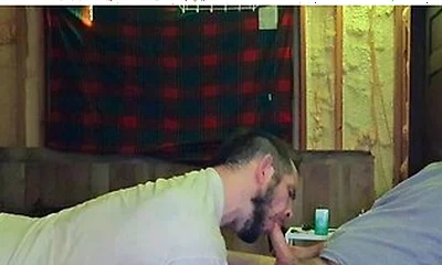 Slow Sucking And Deepthroating My Straight Buddies Big White Cock