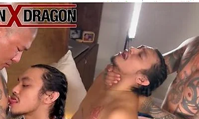 Arching Back Of Sexy Sireno Is Perfect For Damian Dragons Dick