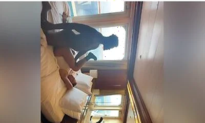 Sucking Dick Outside On Cruise Balcony Then Inside To Get My Ass Filled With A Huge Load!