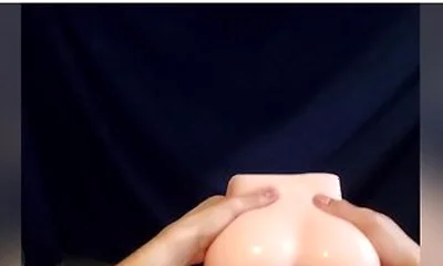 Pounding And Cumming Into My Sex Toy Asshole