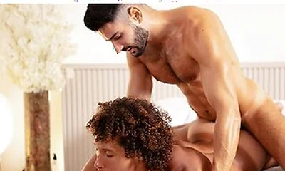 Sam Feasts On Curlybboys Ass While He Fucks His Hungry Eager Throat In A Hot 69