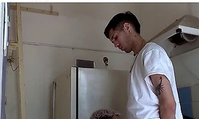 Latino Amateur Loan Eliezer Trades A Freebie For Niall Nicos Uncut Cock