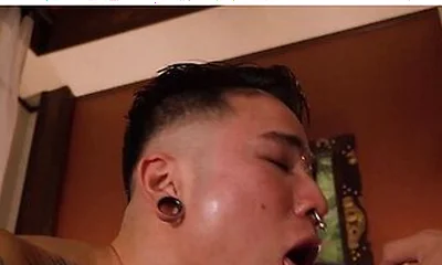 Dominant Sammy Sins Destroys Sub Yoshi Kawasaki With A Massive Dildo