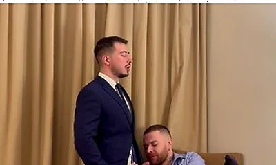 Caught My Boss Jerking Off In The Office So I Fucked Him On His Desk