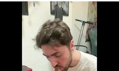 Sucking My Latin Friend Dick And Making Him Cum