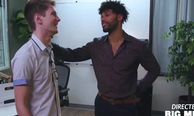 Trevor Harris And Tony Genius In Office Chemistry: Trevor Sucks Tonys Big Cock Hard 7 Min