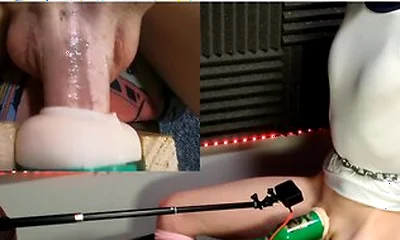 Femboy Struggles As They Get Pounded By Milking Machine!