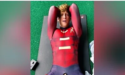 Halloween Costume Twink Super Hero Cosplay Porn Compilation