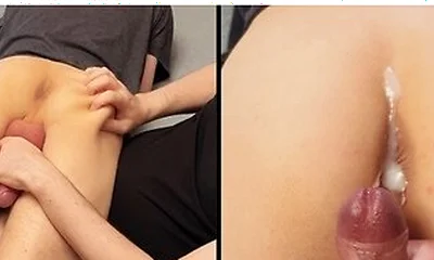 Cumming On My Boyfriends Virgin Hole