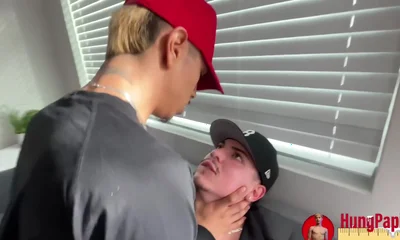 Cholo Thug Fucks Twink On Dirty Couch