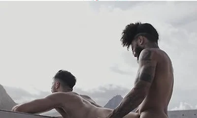 Andy Rodrigues Fucking Markin Wolf In A Rio Rooftop