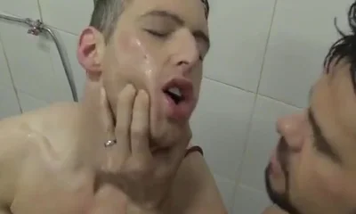 Dominated In The Shower 2 With Jace Tyler, Mario Domenech And Antonio Miracle