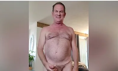 Grandpa Loving Stroking Off