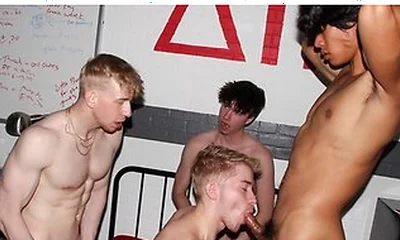 Bottom Zacc Finds Himself In A Room With Three Thirsty Men With Jesse Stone, Zacc Andrews And Jordan Lake