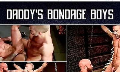 Dirk Caber, Drake Jaden And Daddy Dom - Hunk Dom Stepdaddy Gets His Ass Fucked Hard By His Muscled Sub