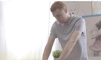 Slim Twink Oliver V Gets His Butt Fucked By Horny Micheal P!