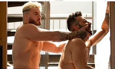 Men - William Seed Massages His Cock While Johnny Viper Watches And Gets A Hard On