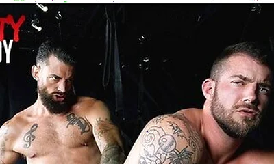 Hunk Tryp Bates Takes Alpha Wolfes Raw Cock Inside His Ass