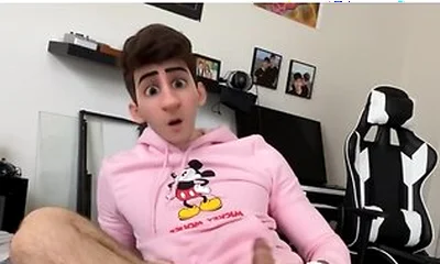 Cartoon Anime Boy Humps Pillow And Masturbates