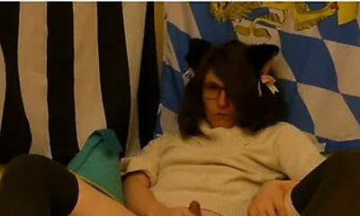 Catboy Masturbates To Pitiful