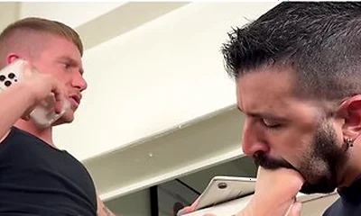 College Jock Colt Spence Finishes Homework While Getting Worshiped By Nick Charms