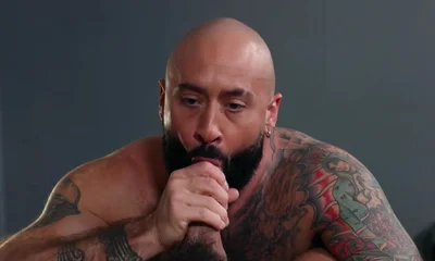 Raw: Sultry Latinos Share A Kiss