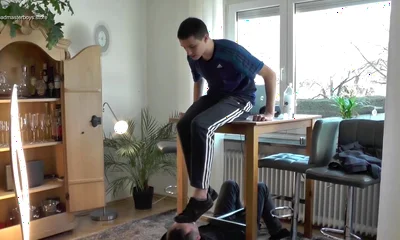 Germany master dierty sneaker licking