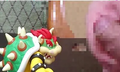 Bowser Figure Bukkake