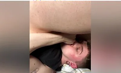 Lucas Twink Gooning Over His Own Cum