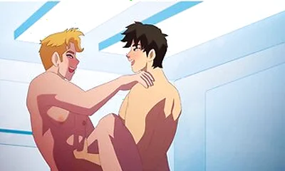 Car Toon In Suyin And Daniel, Hot Fit Dudes Suck, Ride & Breed Each Other Raw