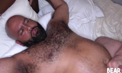 Tattooed Brooklyn Bear Fucked By - Black Sam And Sam Black
