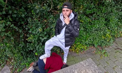 Smoking british sneaker master outdoor