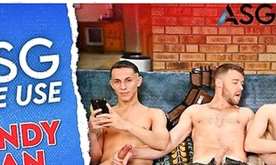 Des Irez, Justin Deep And Trevor Harris - Trevor & Des Get A Deep Fix From Justin In A Free Use Frenzy