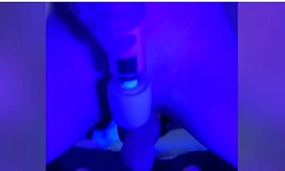 Moaning And Growling Femboy Riding Cock :3