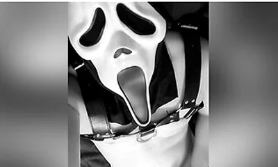 Ghost Face Jerks Off Onto Your Face