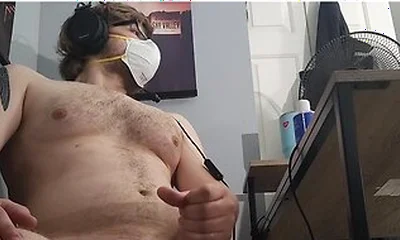 Solo Bisexual Male Masturbating To Porn To Orgasm. First Video!