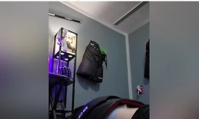 Hockey Jock Grinds & Cums In Pullup (diaper)