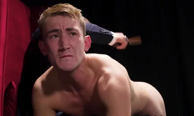 Colton Fox And Tyler Saint - Ka-smack! Disciplinary Otk Spanking Action With Paddle!