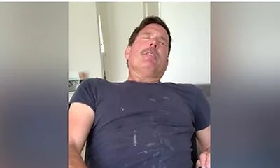 Me Jerking Off After Edging All Day. I Have A Mustache Here